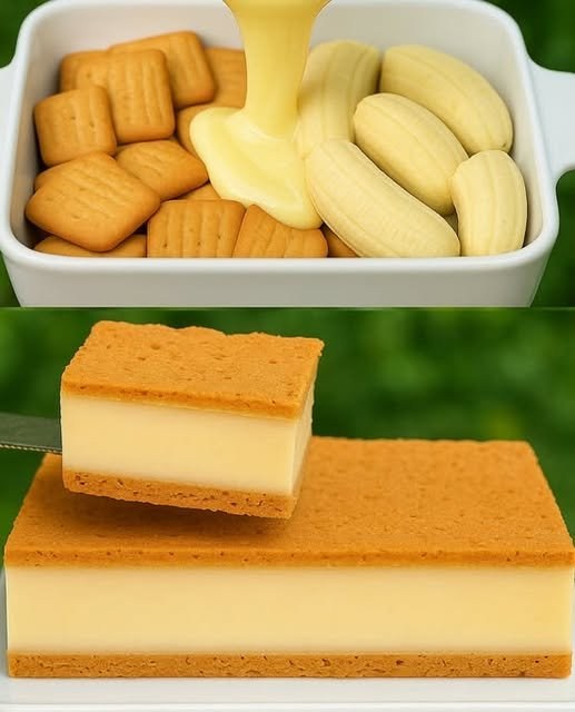 No-Oven Banana Condensed Milk Cake - Healthy Diet Recipes World